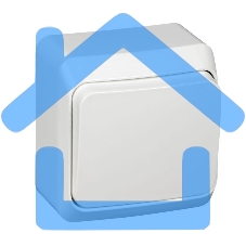 Выключатель 1-кл. ОП Этюд 10А IP20 белый SchE BA10-001B