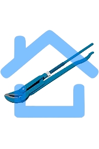 Ключ СИБРТЕХ 15744 трубный рычажный №3 2'' с изогнутыми губками