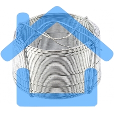 Проволока стальная, оцинкованная 0,9 мм, длина 50 м Сибртех