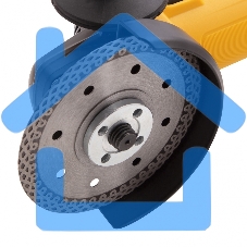 Диск алмазный ф115х22,2мм, тонкий, сплошной (Jaguar), мокрое резание Gross