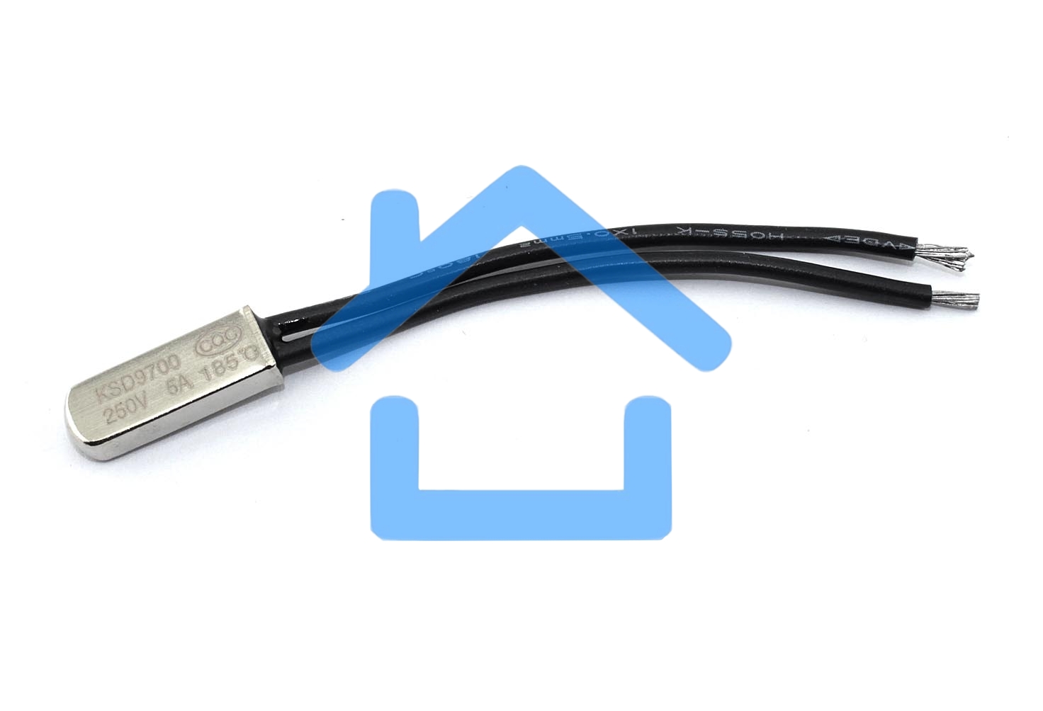 Термостат биметаллический KSD9700 5А/185 С нормально замкнутый