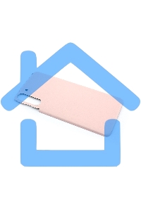 Задняя крышка для Samsung Galaxy S21 G991 розовая