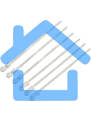 Стяжка пластиковая Lanmaster TWT-CVS-200 200x4мм (упак:100шт) нейлон 6.6 внутри помещений прозрачный