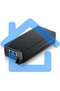 Мультигигабитный PoE инжектор Zyxel PoE12-90W, 802.3af/at/bt (90 Вт), 2xRJ-45: 1/2.5/5/10G