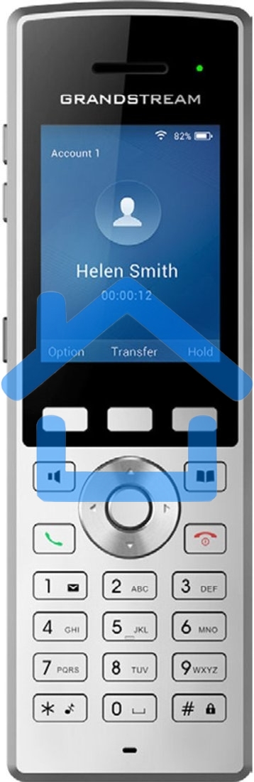 Телефон IP Grandstream WP822 серый
