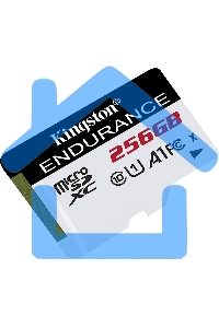 Флеш карта microSDXC 256Gb Kingston SDCE/256Gb High Endurance w/o adapter