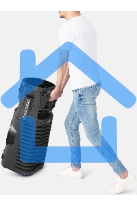 Минисистема Sony MHC-V73D черный CD CDRW DVD DVDRW FM USB BT