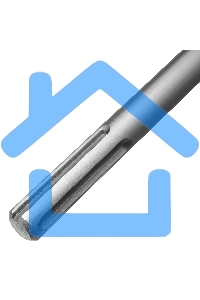 Зубило Denzel плоское, широкое, 25 х 50 х 360 мм, 40Cr, SDS MAX