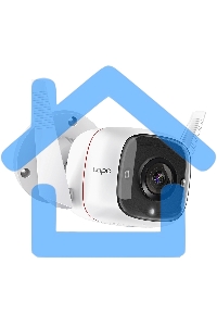 Видеокамера IP TP-Link Tapo C310 белый 3MP indoor & outdoor IP camera, 30m Night Vision, IP66 dust & waterproof, Motion Detection and Notification, 2-way Audio, supports Micro SD card storage, easy setup with APP