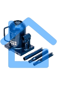 Домкрат гидравлический бутылочный телескопический, 8 т, h подъема 170–430 мм Stels