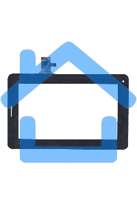 Сенсорное стекло (тачскрин) FM704201TE, черное