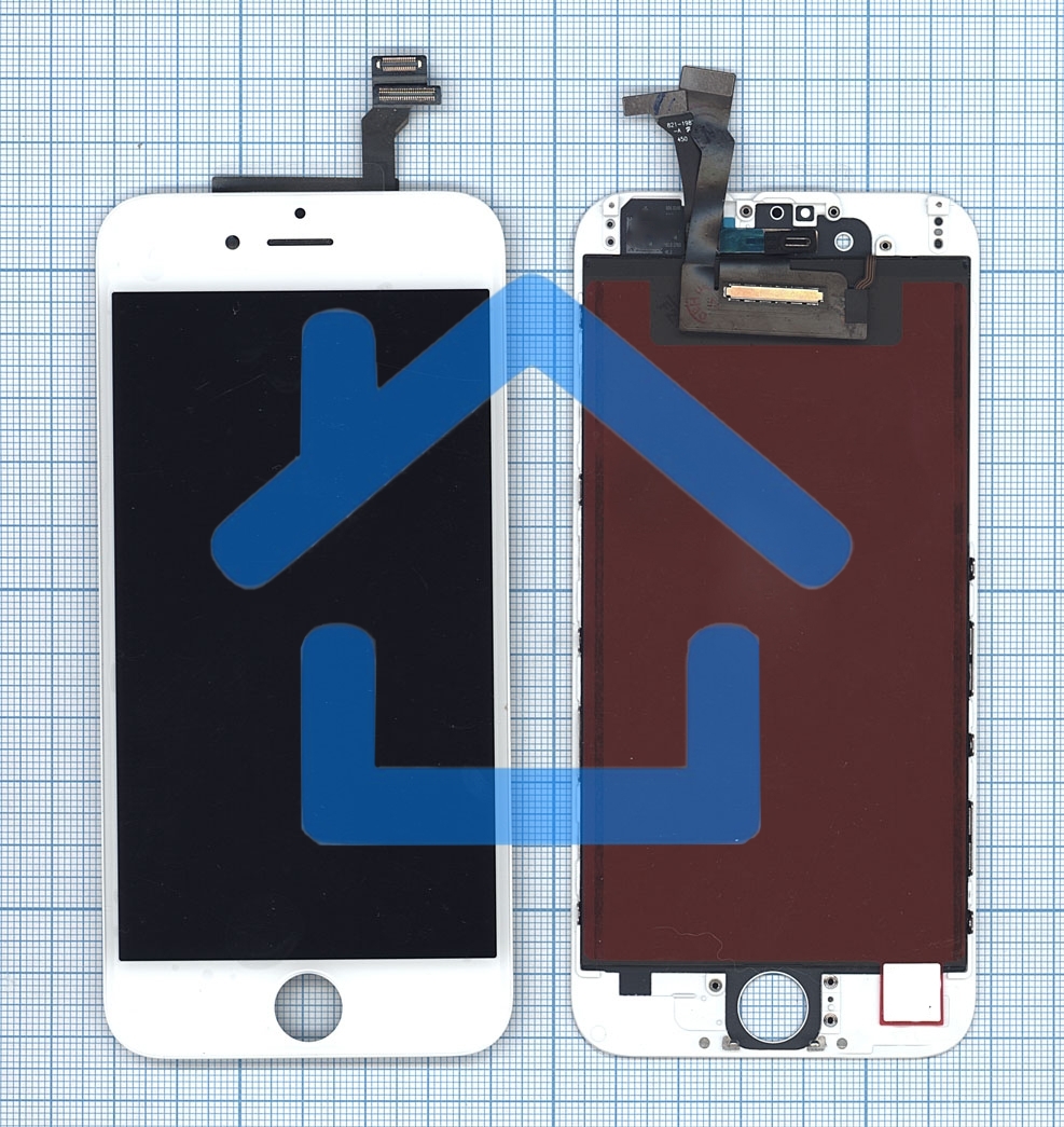 Дисплей для Apple iPhone 6 в сборе с тачскрином (Foxconn) белый