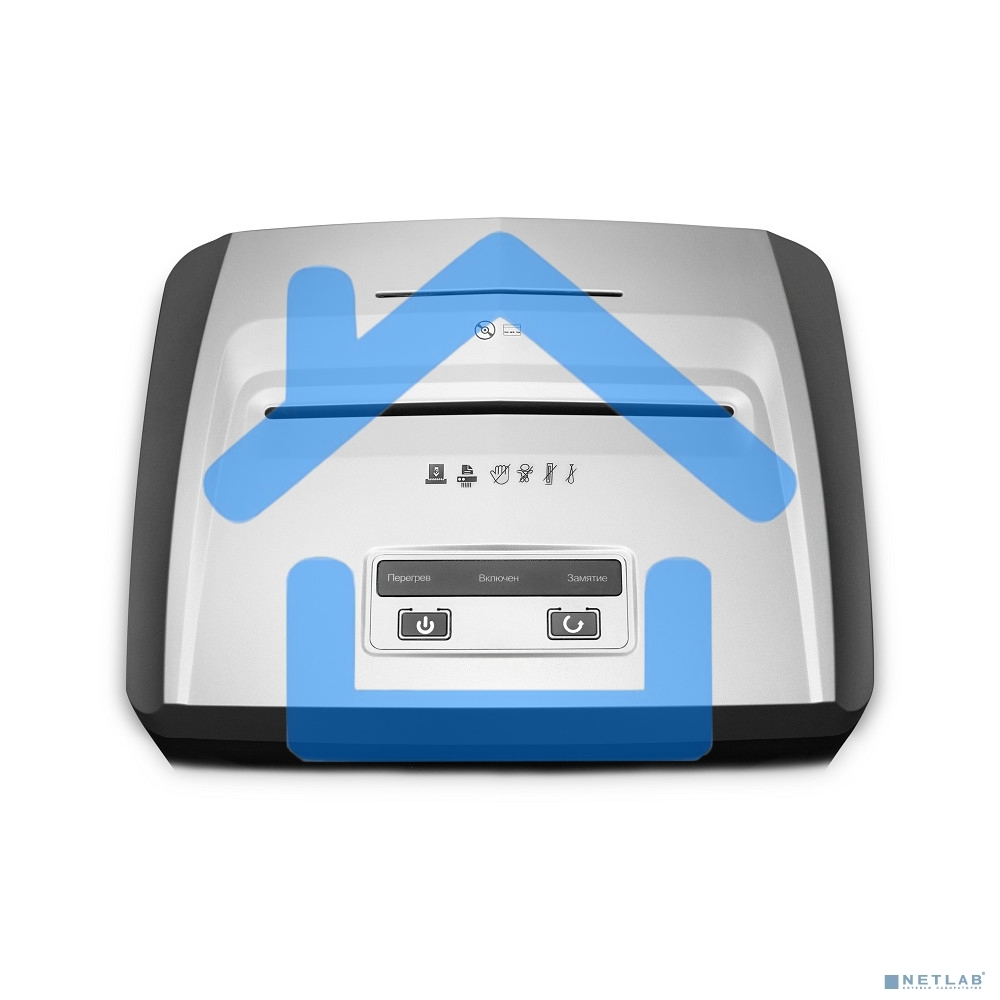 Шредер ГЕЛЕОС УП21-7+фрагменты 0,8х 1 мм., 23 литра, 7 листов, класс секретности P-7.