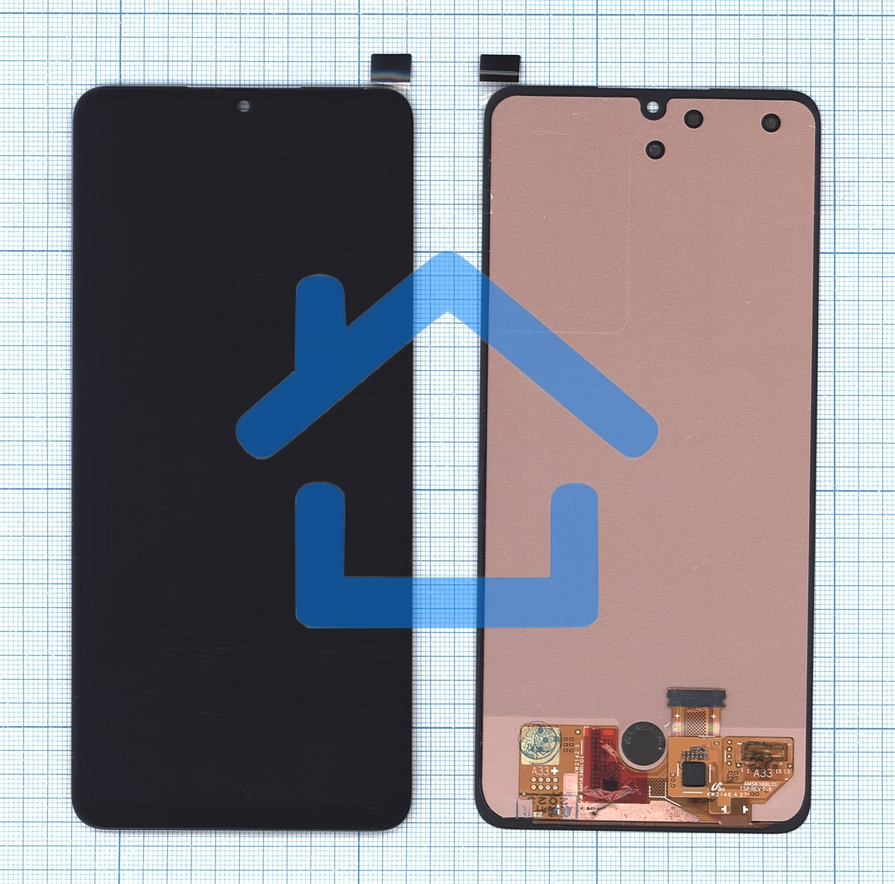 Дисплей для Samsung Galaxy A33 SM-A336B/DSN, черный