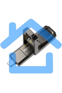 Флешка USB Netac US5 128 Gb USB 3.2+TypeC Solid State Flash, up to 550MB/500Mb/s