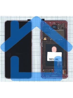 Дисплей для Samsung Galaxy S20 FE SM-G780F оранжевый