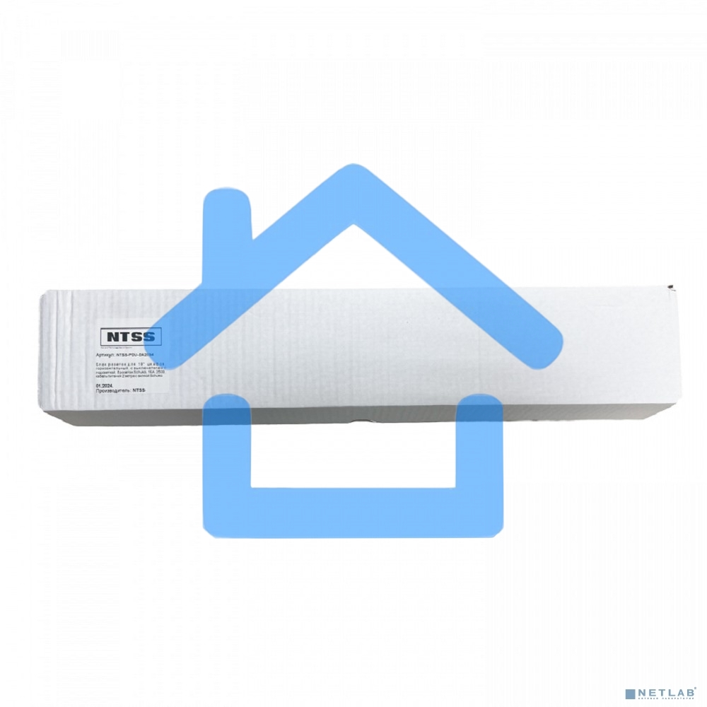Блок распределения питания NTSS NTSS-PDU-DA2034 гор.размещ. 8x базовые 16A Schuko 2м