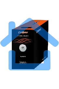 Кабель UTP 4 пары кат.5e Exegate медь, 305м pullbox, серый