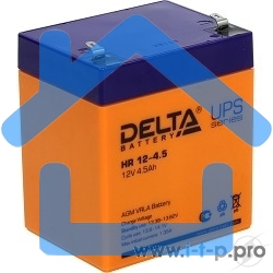 Батарея Delta HR 12-4.5 (12V, 4.5Ah)