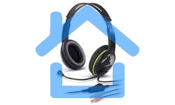 Гарнитура Genius HS-400А Black-Green