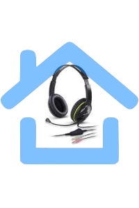 Гарнитура Genius HS-400А Black-Green