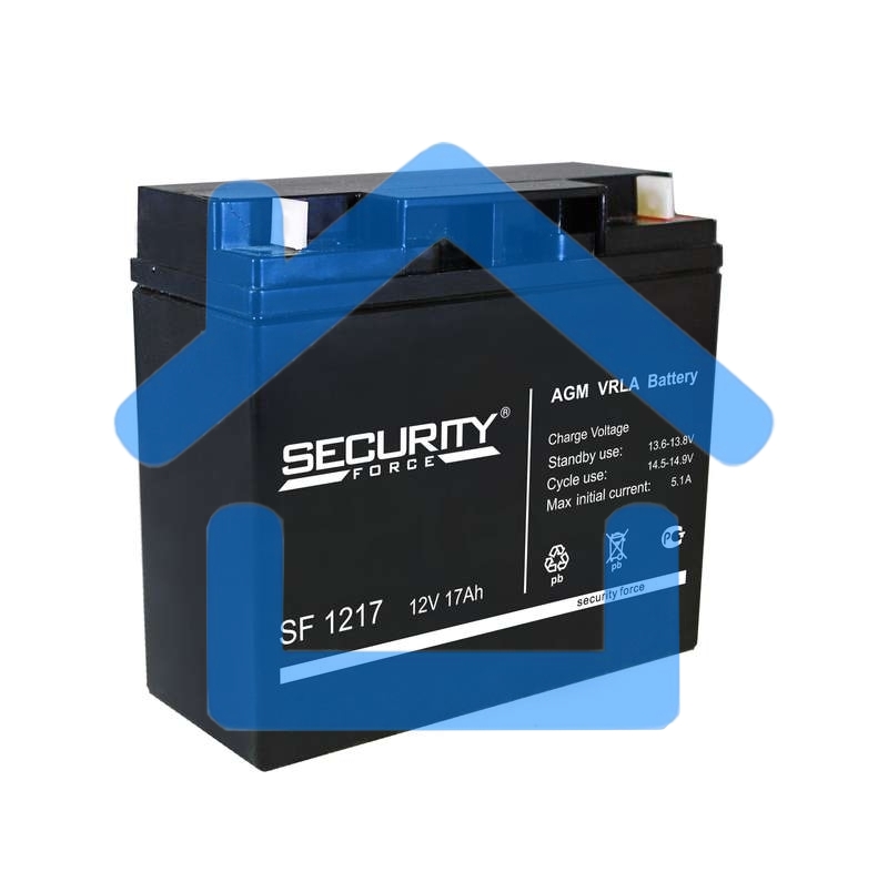 Батарея Delta (Security Force) SF 1217 напряжение 12/17В