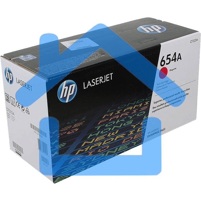 Тонер Картридж HP 654A CF333A пурпурный для HP CLJ Ent M651n/M651dn/M651xh/M680dn/M680f (15000стр.)