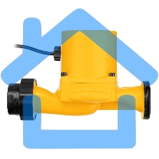 Циркуляционный насос CP32-4, напор 4 м, 50 л/мин, 1 м кабель, монт. длина 180 мм Denzel