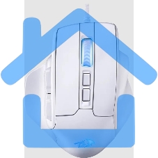 Мышь проводная REDRAGON Bullseye белый, 12400 dpi, USB, кнопки - 8