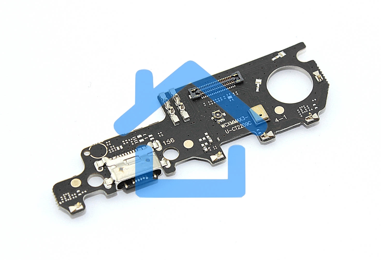 Нижняя плата с разъемом зарядки и микрофоном для Xiaomi Mi Max 3