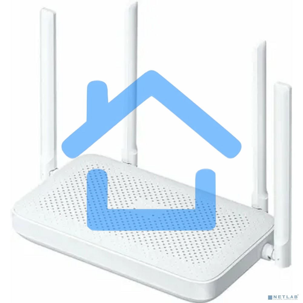 Роутер Wi-Fi Xiaomi Mi Router AX1500 RD12, 2.4/ 5 ГГц, до 1.5 Гбит/с, LAN 3x1 Гбит/с, WAN 1x1 Гбит/с