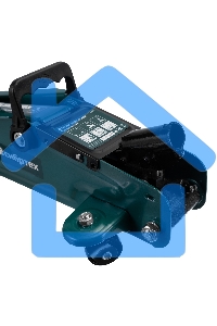 Домкрат гидравлический подкатной, Сибртех 2 т, 135-320 мм, в пласт. кейсе