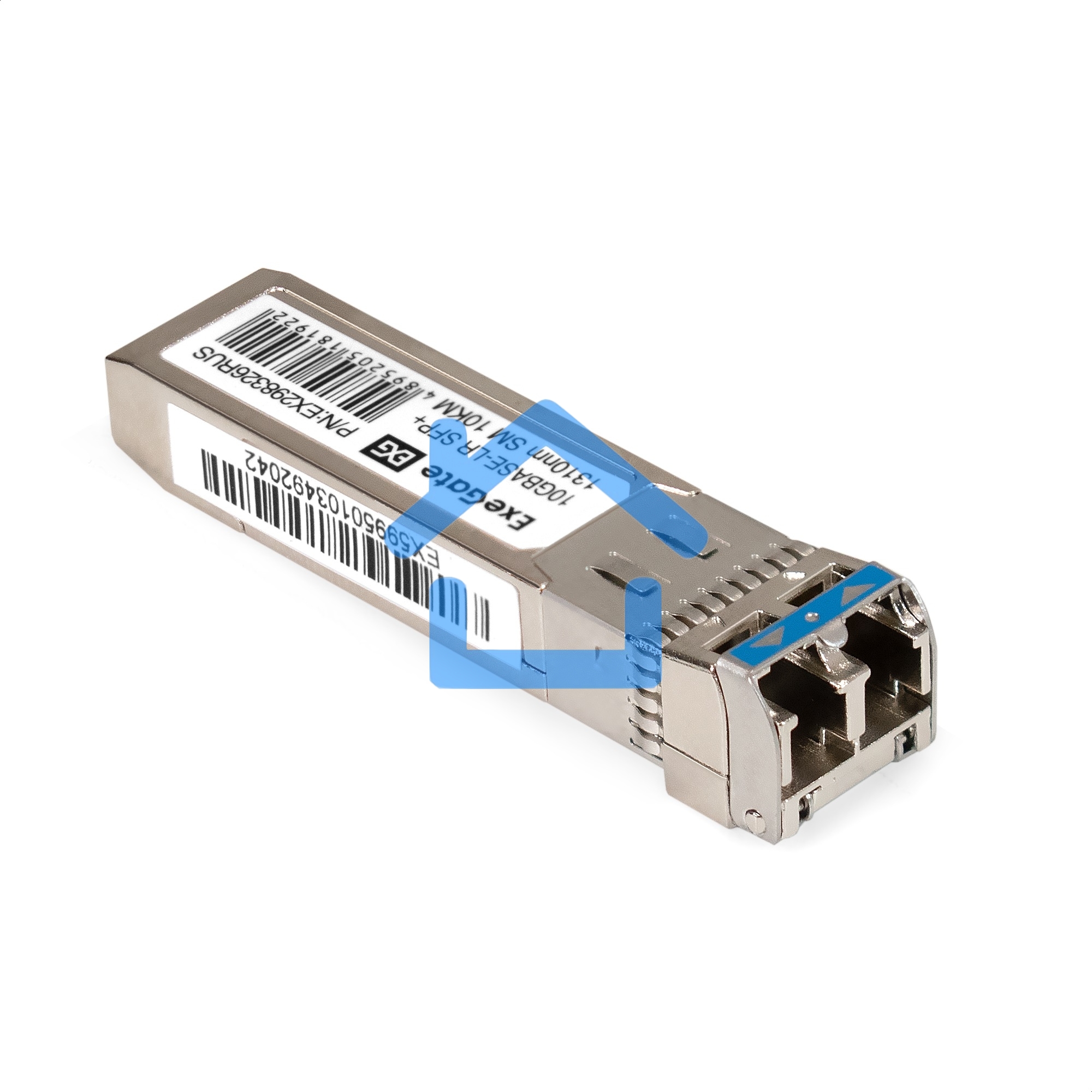 Трансивер SFP+ EXT-10G-SM1310-LC2-10KM (10GBase-LR для одномодового оптического кабеля, 10 Гбит/с, Tx:1310/Rx:1310 нм, до 10 км, разъем Duplex LC)