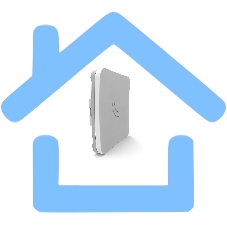 Беспроводная точка доступа Mikrotik RBSXTsqG-5acD with 16dBi 5GHz antenna, Dual Chain 802.11ac wireless, 716MHz CPU, 256MB RAM, 1 x Gigabit LAN, POE, PSU, pole mount, RouterOS L3, International version