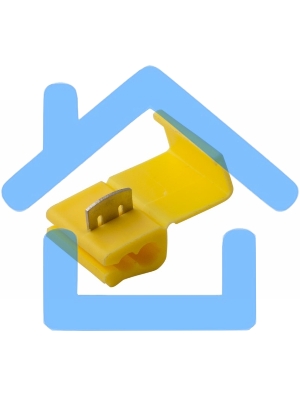 Ответвитель питания 4.0-6.0 мм² (ОВ-3/ЗПо-1 4,0-6,0) желтый Rexant