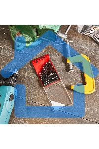 Набор сверл по металлу (HSS) диаметр 1.5-6.5 мм (13 шт.) Kranz