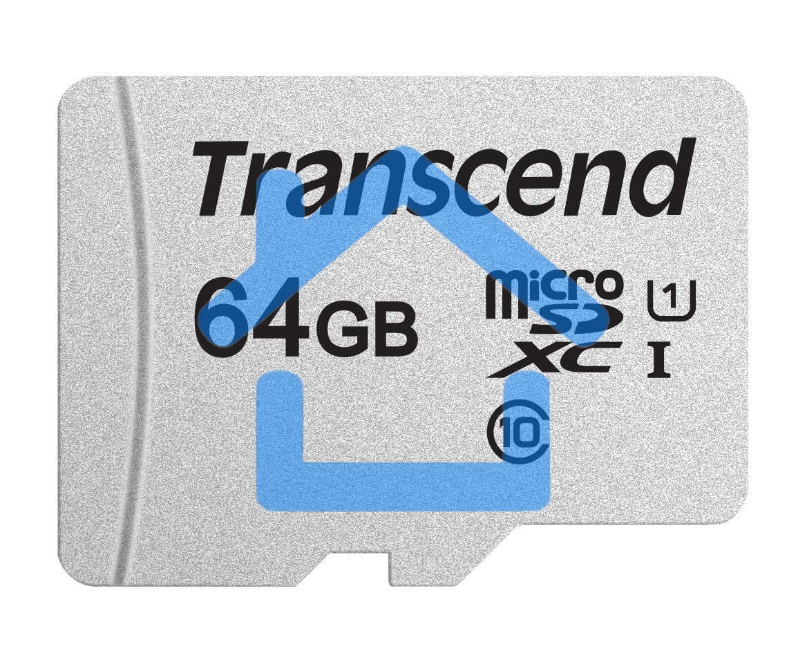 Флеш карта microSD 64Gb Transcend microSDXC Class 10 UHS-I U1, (без адаптера), TLC