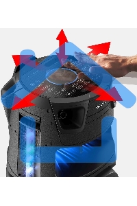 Минисистема Sony MHC-V73D черный CD CDRW DVD DVDRW FM USB BT