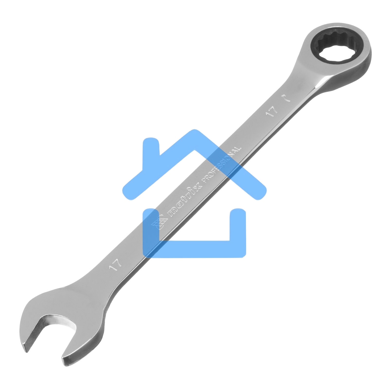 Набор ключей Matrix комбинированных, трещеточных 6 шт