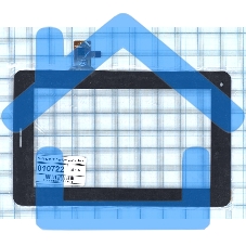 Сенсорное стекло (тачскрин) FM704201TE, черное