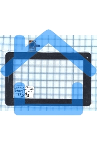 Сенсорное стекло (тачскрин) FM704201TE, черное