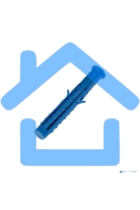 Дюбель распорный KRANZ 8х60, синий, пакет (50 шт./уп.)