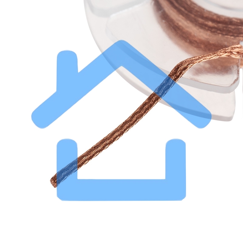 Оплетка для удаления припоя Rexant, медная, 1.5 мм x 1.5 м