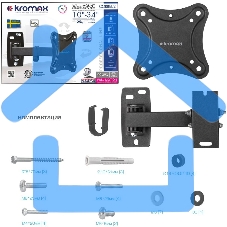Кронштейн для телевизора Kromax CORBEL-2 черный 10
