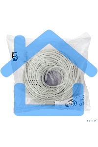 Патч-корд медный UTP Cablexpert PP10-50M кат.5e, 50м, литой, многожильный (серый)