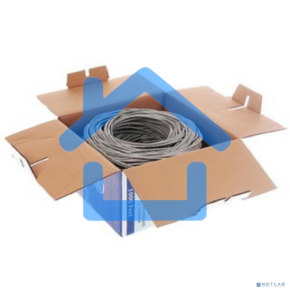 Кабель SkyNet Premium UTP indoor 4x2x0,51, медный, FLUKE TEST, кат.5e, однож., 305 м, box, серый (1693209)