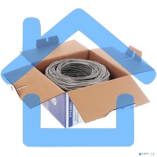 Кабель SkyNet Premium UTP indoor 4x2x0,51, медный, FLUKE TEST, кат.5e, однож., 305 м, box, серый (1693209)