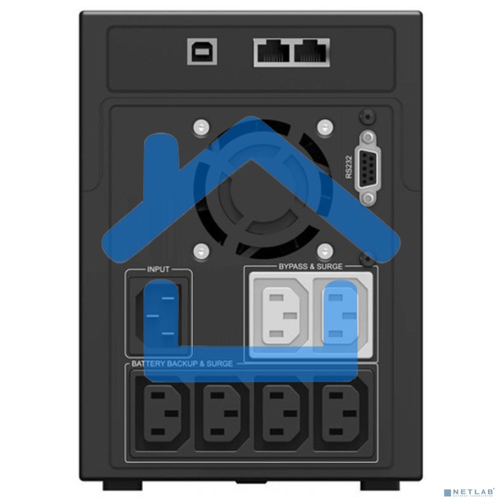 Источник бесперебойного питания Ippon Smart Power Pro II 2200 1200Вт 2200ВА черный