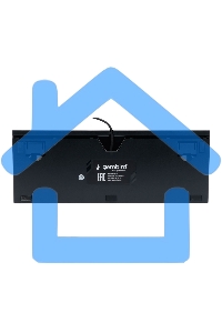 Проводная механическая клавиатура Gembird KB-G600-1, 87кл, Rainbow, коричн.свитчи, 1.8м, черная