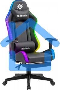 Кресло игровое Defender WATCHER черный